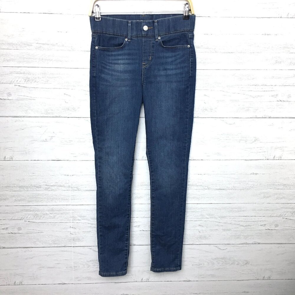 Levi's Signature Skinny Jeans Shaping Perfect Pull On Stretch size 4 length 29"
